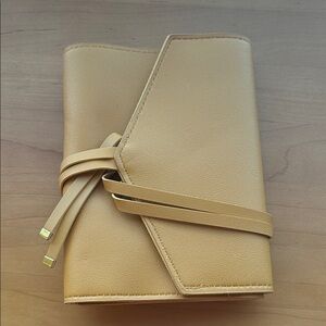 Glass Ladder & Co. Tan Foldover Leather Wallet